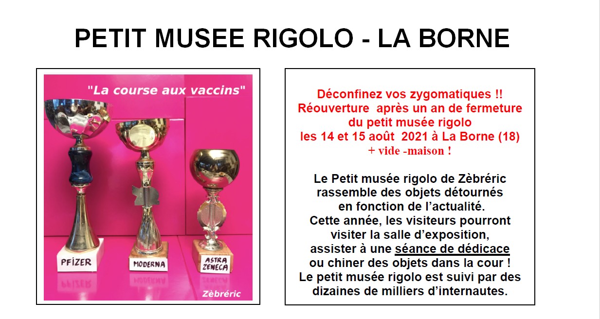 Le petit musée rigolo – Objets détournés par Zèbréric